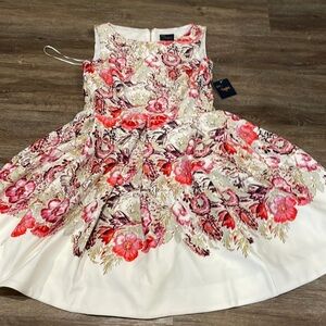 NWT Just… Taylor Women’s Floral High-Neck Dress - 8